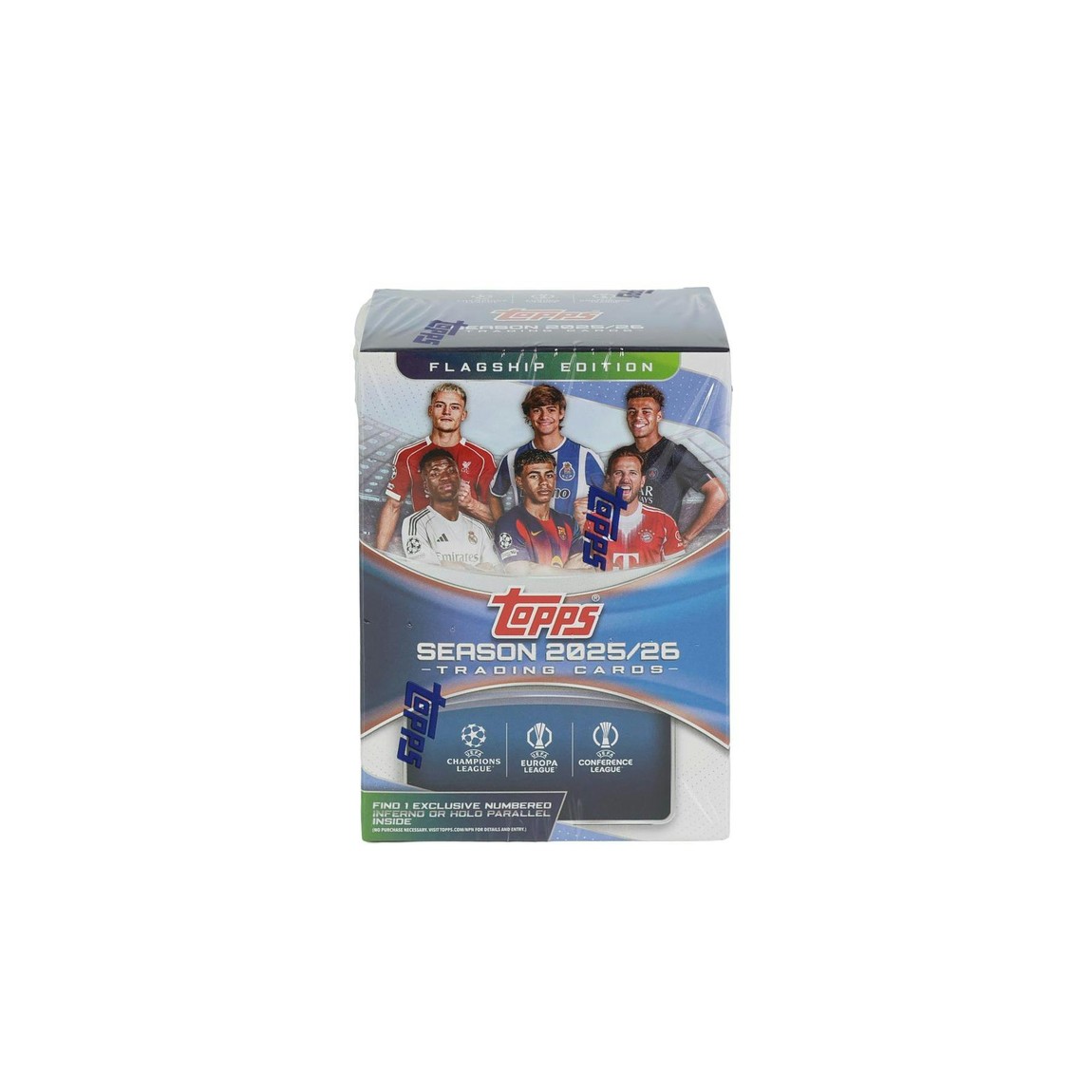 サッカー 2025/26 Topps UEFA Club Competitions Blaster Box ブラスターボックス シリアル入りパラレル封入