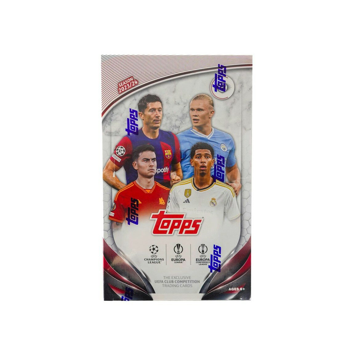 サッカー 2023/24 Topps UEFA Club Competitions Soccer Hobby Box 直筆サインまたはメモラビリアカード封入