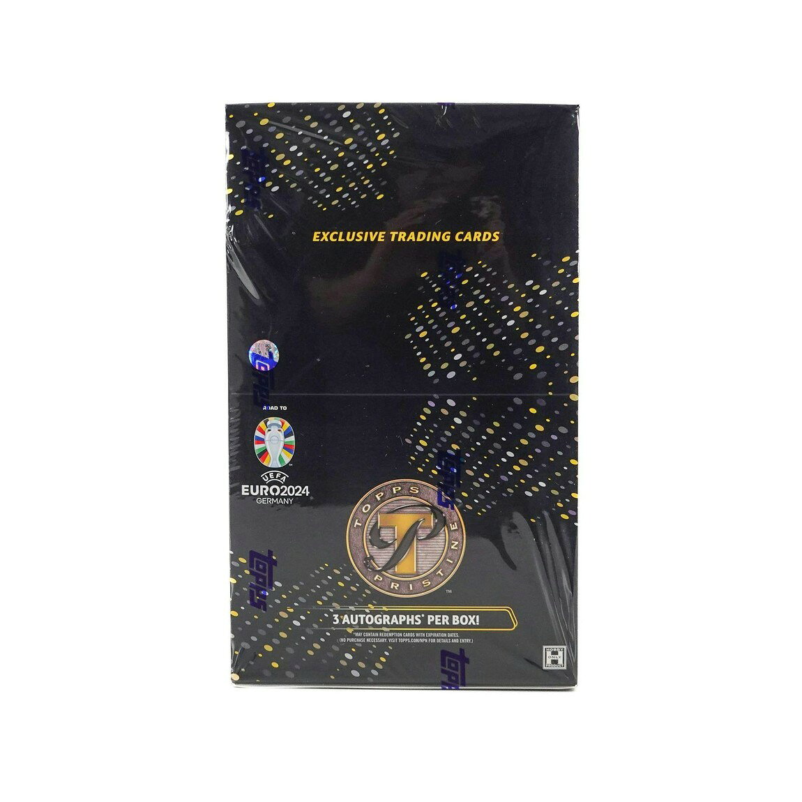 サッカー 2023/24 Topps Pristine Road to Euro Soccer Hobby Box 3枚の直筆サインまたはオートレリック封入