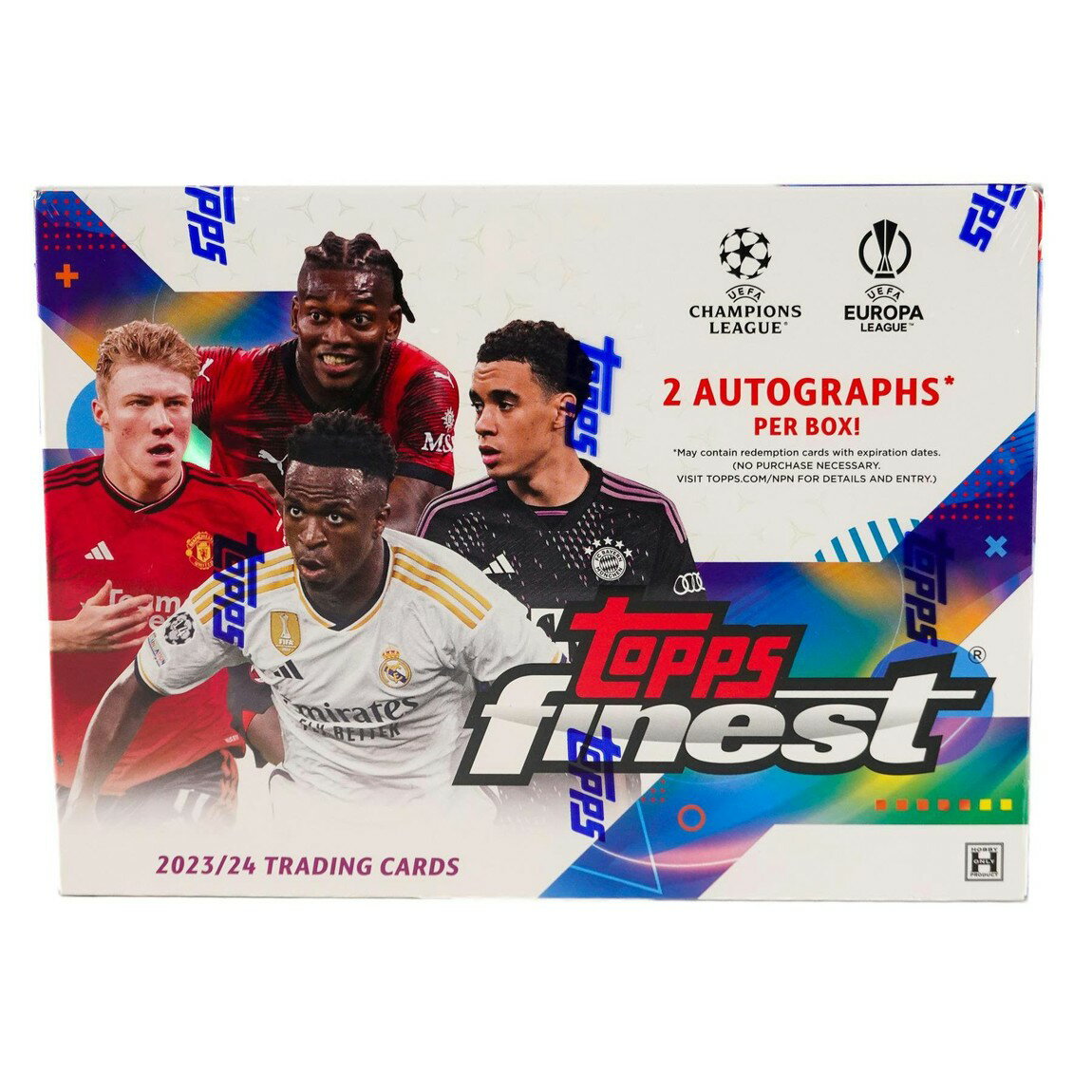 サッカー 2023-24 Topps UEFA Club Competitions Finest Hobby Box 直筆サイン2枚入り