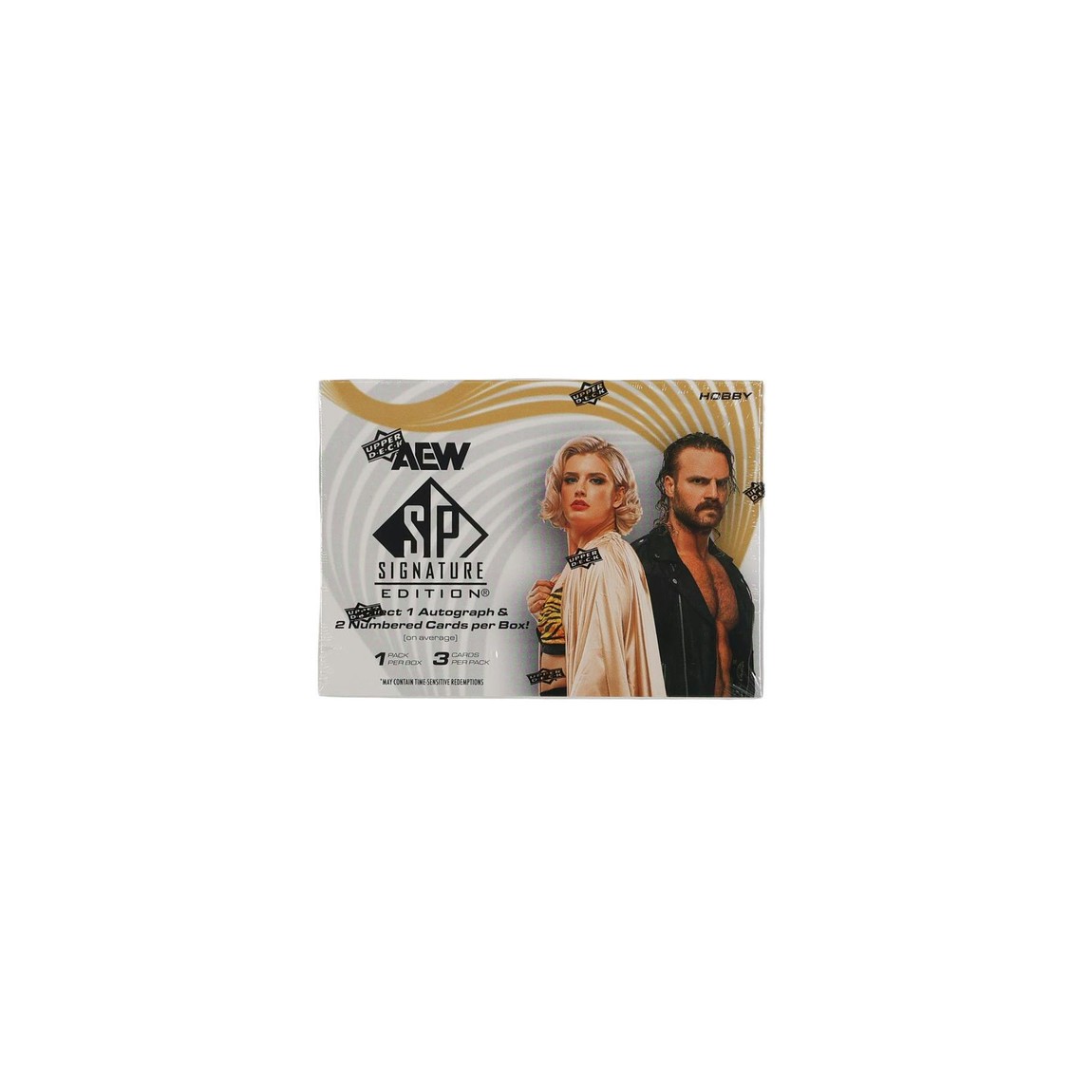 AEW 2025 Upper Deck SP Signature Edition Wrestling Hobby Box 1パック3枚入り サインカード封入