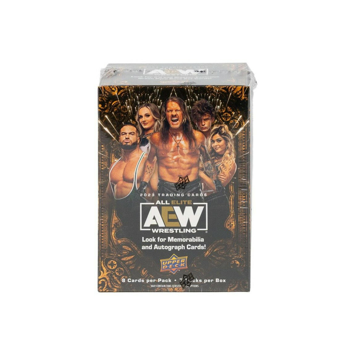 AEW 2023 Upper Deck All Elite Wrestling Blaster Box ブラスターボックス Orange Dazzler & Green Pyro 封入