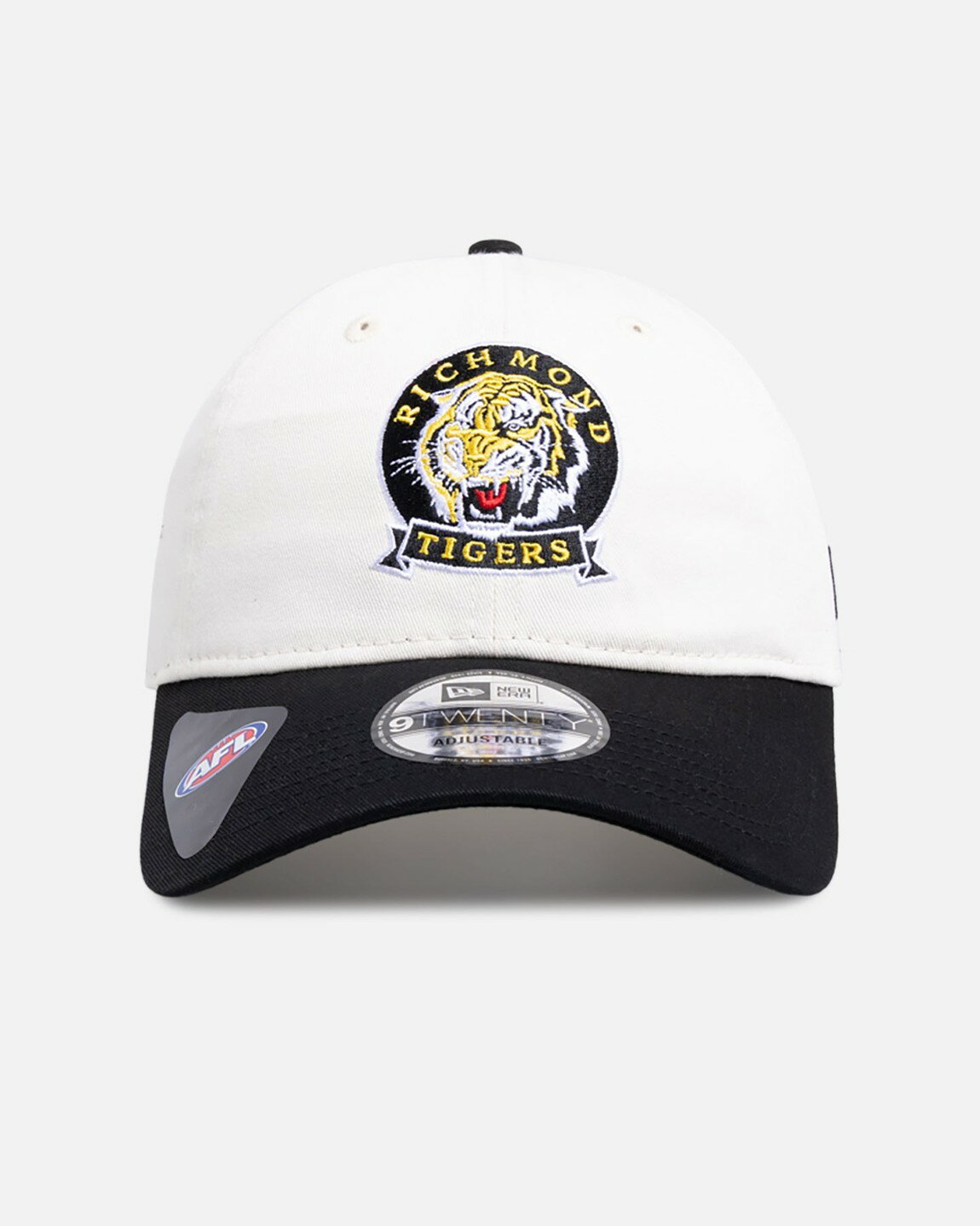Rakuten - New Era リッチモンド・タイガース AFL 26 2トーン ヘリテージ 9TWENTY ストラップバック キャップ ホワイト