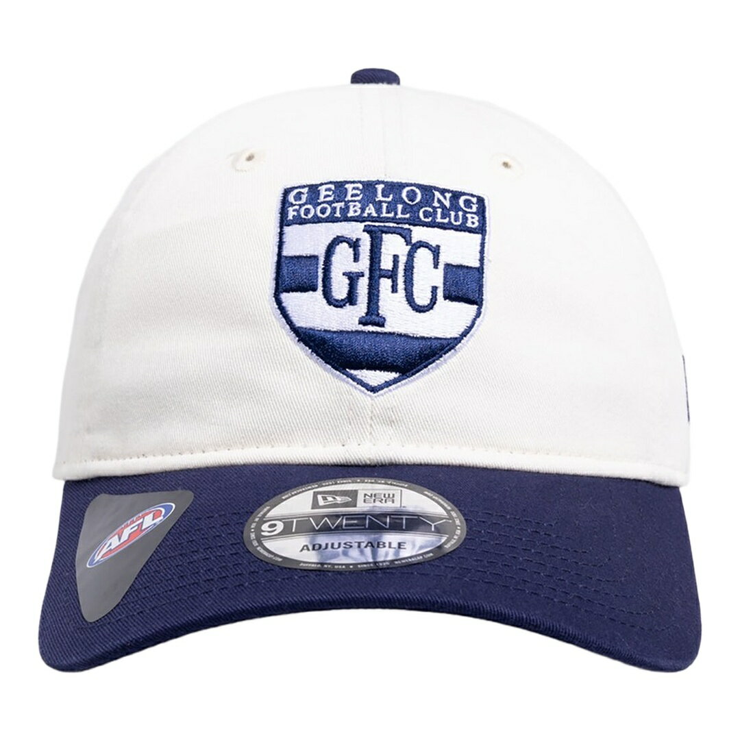 樂天商城 - New Era ニューエラ ジーロング・キャッツ Geelong Cats 9TWENTY ストラップバック キャップ ホワイト AFL 帽子