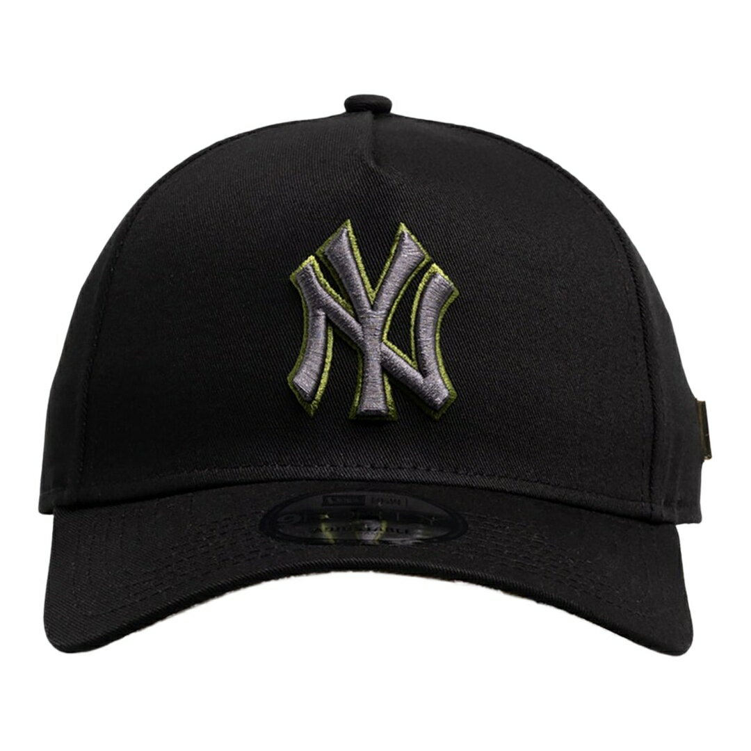 New Era ニューヨーク ヤンキース Realtree UV Project X 9FORTY A-Frame キャップ スナップバック ブラック/ゴールド