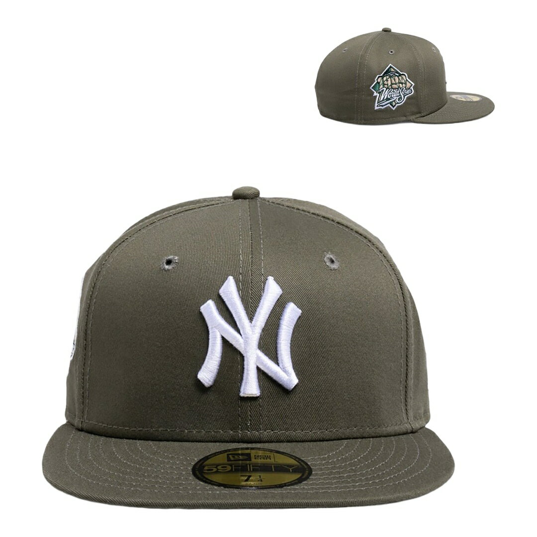 PRODUCT DETAILS New Era ニューヨーク・ヤンキース ニューオリーブ 59FIFTY フィッテッド キャップ 帽子 MLB グリーン【商品仕様】・ ブランド：New Era・ チーム：ニューヨーク・ヤンキース・ モデル：59FIFTY・ カラー：グリーン（ニューオリーブ）・ 種別：フィッテッド（サイズ調整不可）【特徴】・ メジャーリーグ・ベースボール（MLB）の公式選手用キャップとして採用されている59FIFTYシリーズです。・ フロントにはニューヨーク・ヤンキースのチームロゴが刺繍されています。・ 6枚のパネルで構成された、型崩れしにくい芯入りの構造です。・ 平らな形状のバイザー（つば）を採用しており、お好みに合わせて曲げて着用することも可能です。【サイズ展開】・7 / 7 1/8 / 7 1/4 / 7 3/8 / 7 1/2 / 7 5/8 / 7 3/4 / 7 7/8 / 8※海外正規品の並行輸入です。※モニターにより色味が異なって見える場合があります。 ■ 商品について 海外輸入品（説明書は英語表記の場合あり） ■ ご注意 ・掲載画像は実物に近い色味になるよう調整しておりますが、ご利用の環境により差異が生じる場合があります。・複数店舗で在庫を共有しているため、ご注文後に在庫切れとなる場合がございます。 ■ 納期について お届けの目安を必ずご確認ください。 海外正規ルート仕入れ品 海外ブランド ▼ 海外正規ブランド店 正規代理店 ▼ 当 店 ※本商品は並行輸入品です 製造元は正規品と同一のブランド・メーカーです。当店では海外正規ルートより仕入れた商品を取り扱っております。流通ルートが異なるのみで、商品自体に違いはございません。 ── 当店の商品について ── 正規品のみ取り扱い 海外正規店・正規代理店から商品を直接仕入れ、国内に輸入して販売しております。 日本未入荷・海外限定モデルも多数 日本未入荷・海外限定モデルも多数取り扱っております。サイズ・カラー違いや海外限定で販売された製品など、日本では手に入りにくいアイテムをお届けいたします。 お求めやすい価格の理由 海外市場での価格差や流通ルートの違いにより、国内販売価格よりお求めやすくなっております。品質はそのままに、よりお手頃な価格でお届けいたします。 安心保証 ご使用前に万が一、製品に不具合がございました場合は、交換または商品代金のご返金にて対応させていただきます。商品到着後5日以内にご連絡ください。 ご注意 海外からの輸入品となります。海外輸送のため、外箱に軽微なスレ等がある場合がございますが、商品本体には影響ございません。 ※在庫状況は仕入先の在庫情報をもとに出来る限り正確に表示しておりますが、取寄せ商品のため、タイミングによりご注文後に欠品・キャンセルとなる場合がございます。 お探しの商品がございましたら、お気軽にご相談ください。