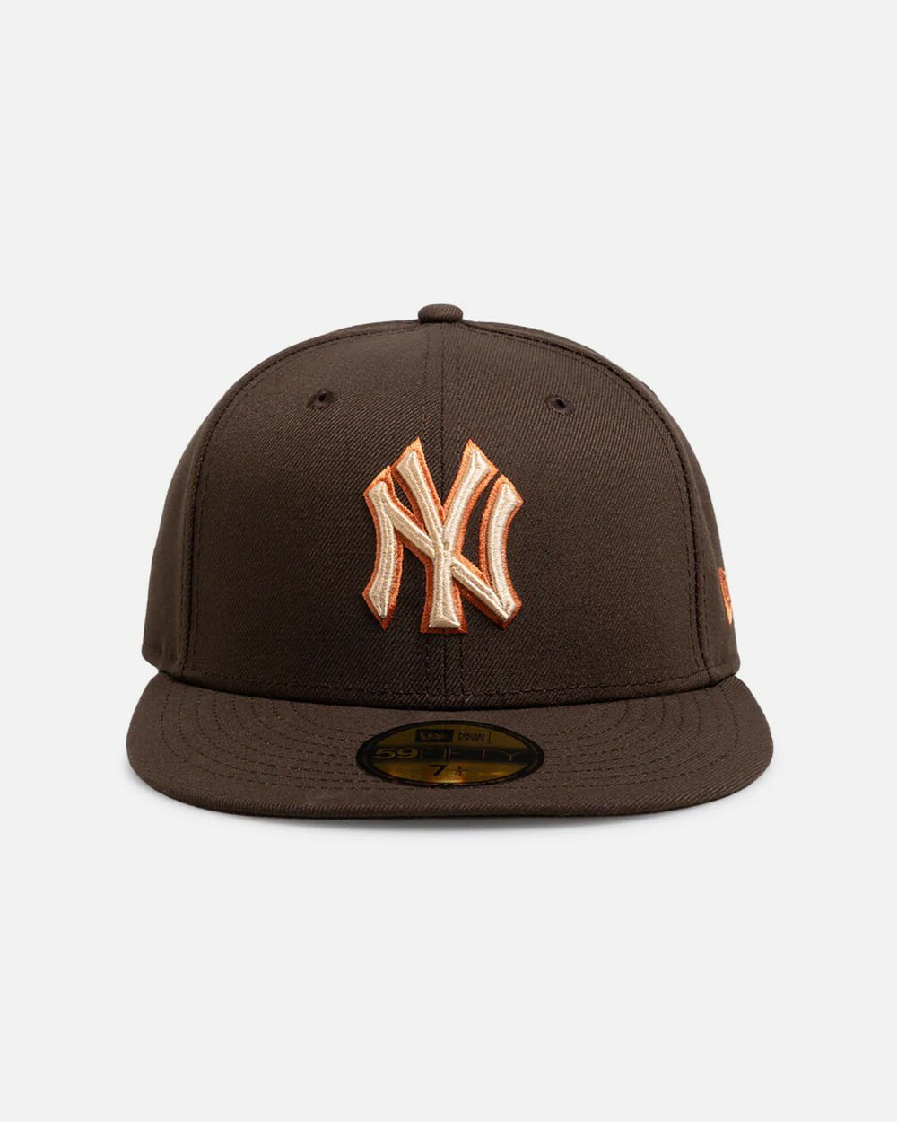 Rakuten - New Era ニューヨーク・ヤンキース Walnut 59FIFTY フィッテッド キャップ ダークブラウン MLB 帽子 ニューエラ