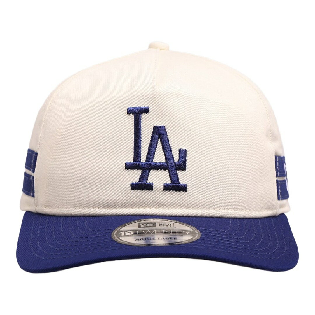 Rakuten - New Era ロサンゼルス・ドジャース Stripe 19TWENTY キャップ MLB スナップバック クローム オフィシャルカラー 帽子