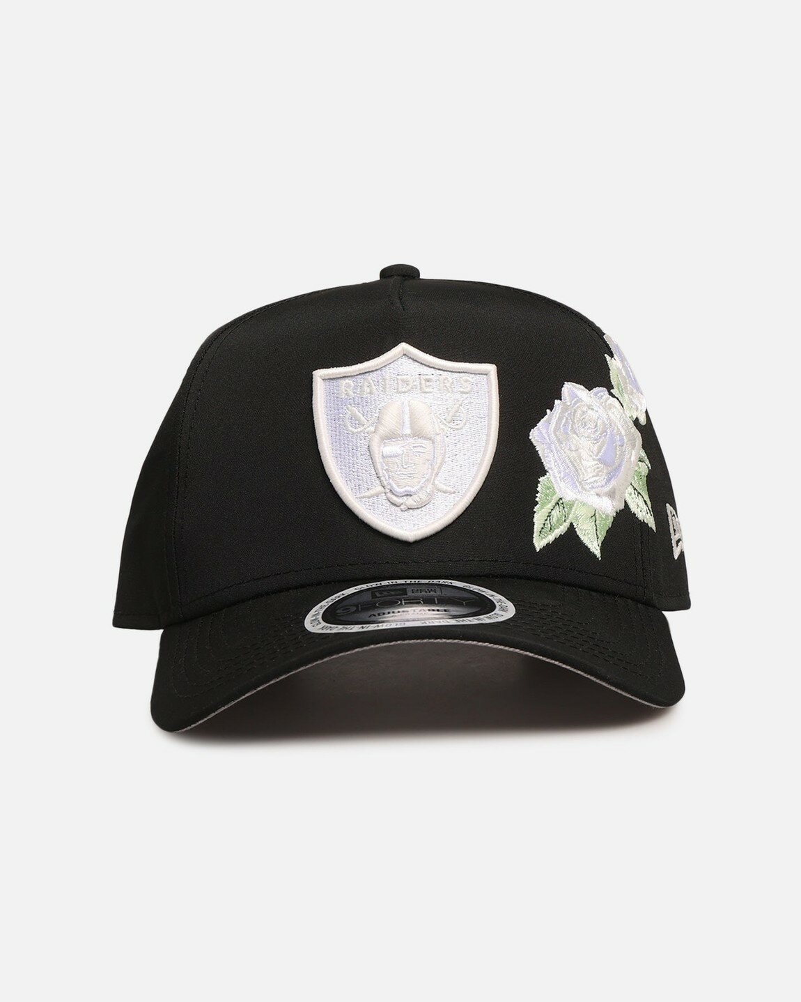 Rakuten - New Era ラスベガス・レイダース グロウローズ 9FORTY A-Frame キャップ ブラック ニューエラ スナップバック 帽子 NFL