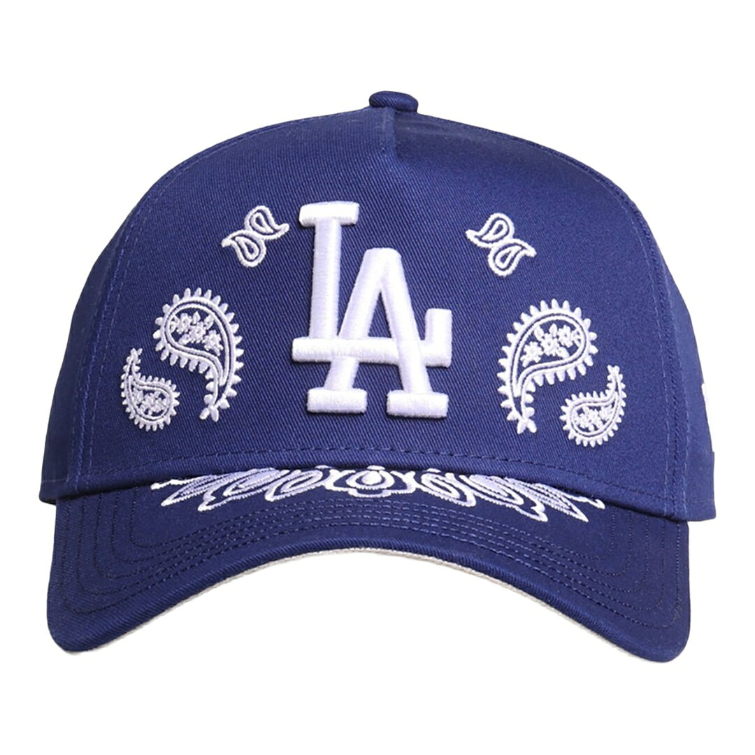 PRODUCT DETAILS New Era ロサンゼルス ドジャース ペイズリー 9FORTY A-Frame キャップ スナップバック ブルー MLB 帽子【商品仕様】・ ブランド：New Era・ チーム：ロサンゼルス・ドジャース・ シリーズ：Paisley・ カラー：ブルー・ 種別：スナップバック キャップ【特徴】・ フロントパネルを1枚にまとめた独特のシルエットが特徴の9FORTY A-Frameモデルです。・ フロントにはチームロゴ、サイドにはブランドロゴの刺繍が施されています。・ 5パネル構造のハイプロフィールクラウンにより、深めの被り心地を実現しています。・ バイザーはあらかじめ曲げられたプレカーブ仕様です。・ 後部のスナップバックによりサイズ調整が可能です。【サイズ展開】・フリー※海外正規品の並行輸入です。※モニターにより色味が異なって見える場合があります。 ■ 商品について 海外輸入品（説明書は英語表記の場合あり） ■ ご注意 ・掲載画像は実物に近い色味になるよう調整しておりますが、ご利用の環境により差異が生じる場合があります。・複数店舗で在庫を共有しているため、ご注文後に在庫切れとなる場合がございます。 ■ 納期について お届けの目安を必ずご確認ください。 海外正規ルート仕入れ品 海外ブランド ▼ 海外正規ブランド店 正規代理店 ▼ 当 店 ※本商品は並行輸入品です 製造元は正規品と同一のブランド・メーカーです。当店では海外正規ルートより仕入れた商品を取り扱っております。流通ルートが異なるのみで、商品自体に違いはございません。 ── 当店の商品について ── 正規品のみ取り扱い 海外正規店・正規代理店から商品を直接仕入れ、国内に輸入して販売しております。 日本未入荷・海外限定モデルも多数 日本未入荷・海外限定モデルも多数取り扱っております。サイズ・カラー違いや海外限定で販売された製品など、日本では手に入りにくいアイテムをお届けいたします。 お求めやすい価格の理由 海外市場での価格差や流通ルートの違いにより、国内販売価格よりお求めやすくなっております。品質はそのままに、よりお手頃な価格でお届けいたします。 安心保証 ご使用前に万が一、製品に不具合がございました場合は、交換または商品代金のご返金にて対応させていただきます。商品到着後5日以内にご連絡ください。 ご注意 海外からの輸入品となります。海外輸送のため、外箱に軽微なスレ等がある場合がございますが、商品本体には影響ございません。 ※在庫状況は仕入先の在庫情報をもとに出来る限り正確に表示しておりますが、取寄せ商品のため、タイミングによりご注文後に欠品・キャンセルとなる場合がございます。 お探しの商品がございましたら、お気軽にご相談ください。