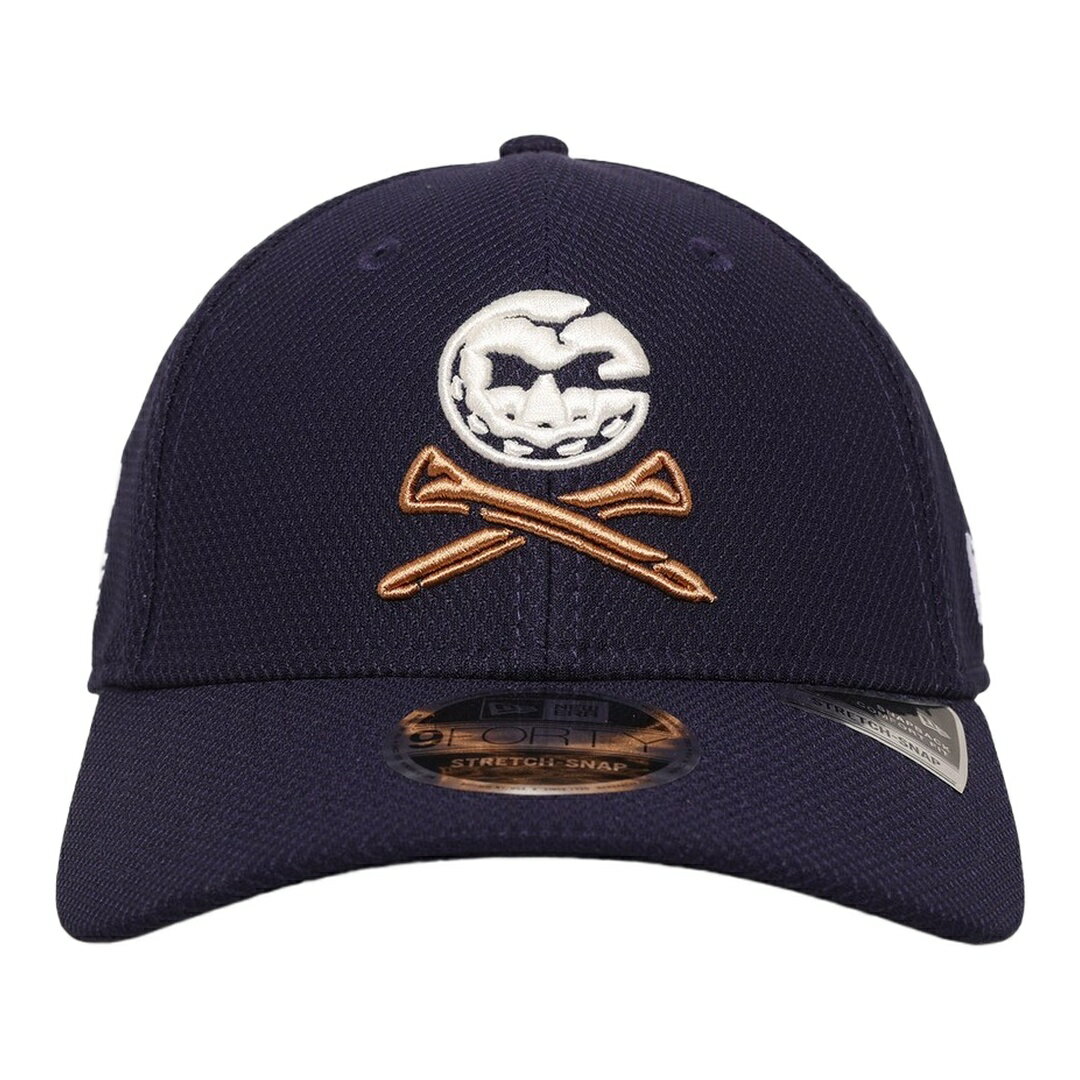 New Era Crushers Golf Club LIV Golf 9FORTY A-Frame スナップバック キャップ ネイビー 帽子 ニューエラ ゴルフ