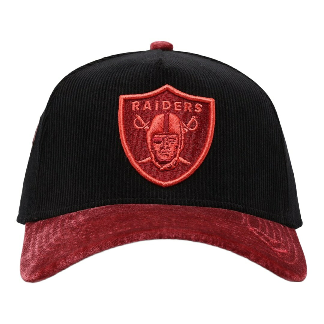 樂天商城 - New Era ラスベガス・レイダース Velvet Cord Certified Lover 9FORTY A-Frame キャップ 帽子 スナップバック コーデュロイ バイオレット