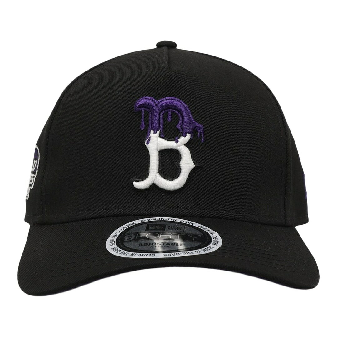 乐天商城 - New Era ボストン・レッドソックス Drip 3.0 9FORTY A-Frame キャップ スナップバック ブラック MLB 帽子