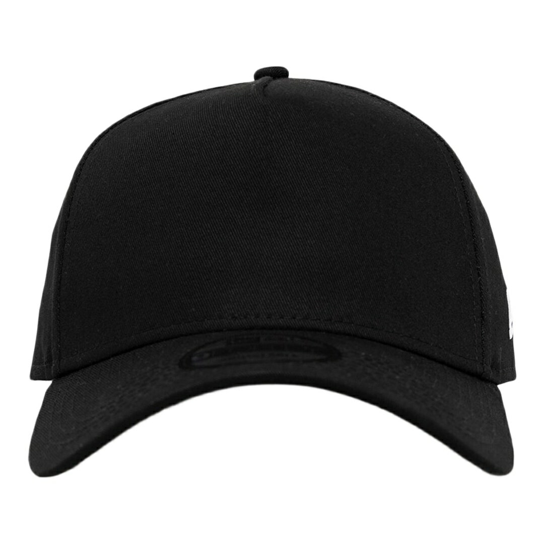 Rakuten - New Era 無地 9FORTY A-Frame キャップ スナップバック ブラック 帽子 ニューエラ