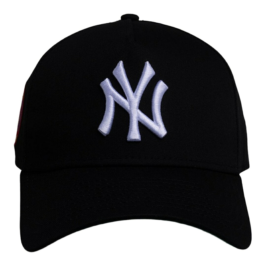 New Era ニューヨーク ヤンキース アニバーサリー 9FORTY A-Frame スナップバック キャップ ブラック MLB 帽子