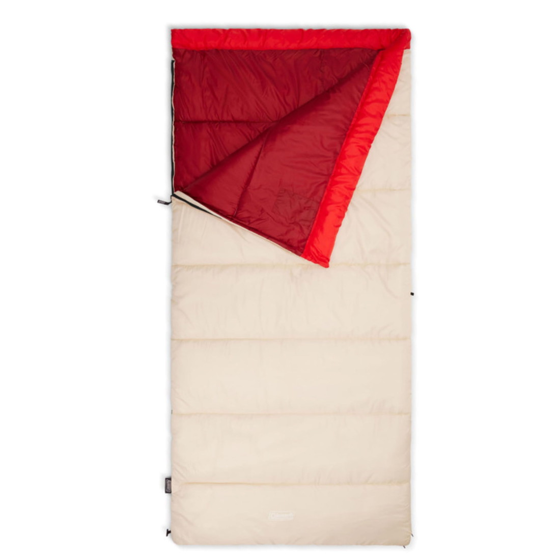 ColemanコールマンFlatlands 30 40 50degF 大人用 寝袋 100%リサイクル素材 Big & Tall