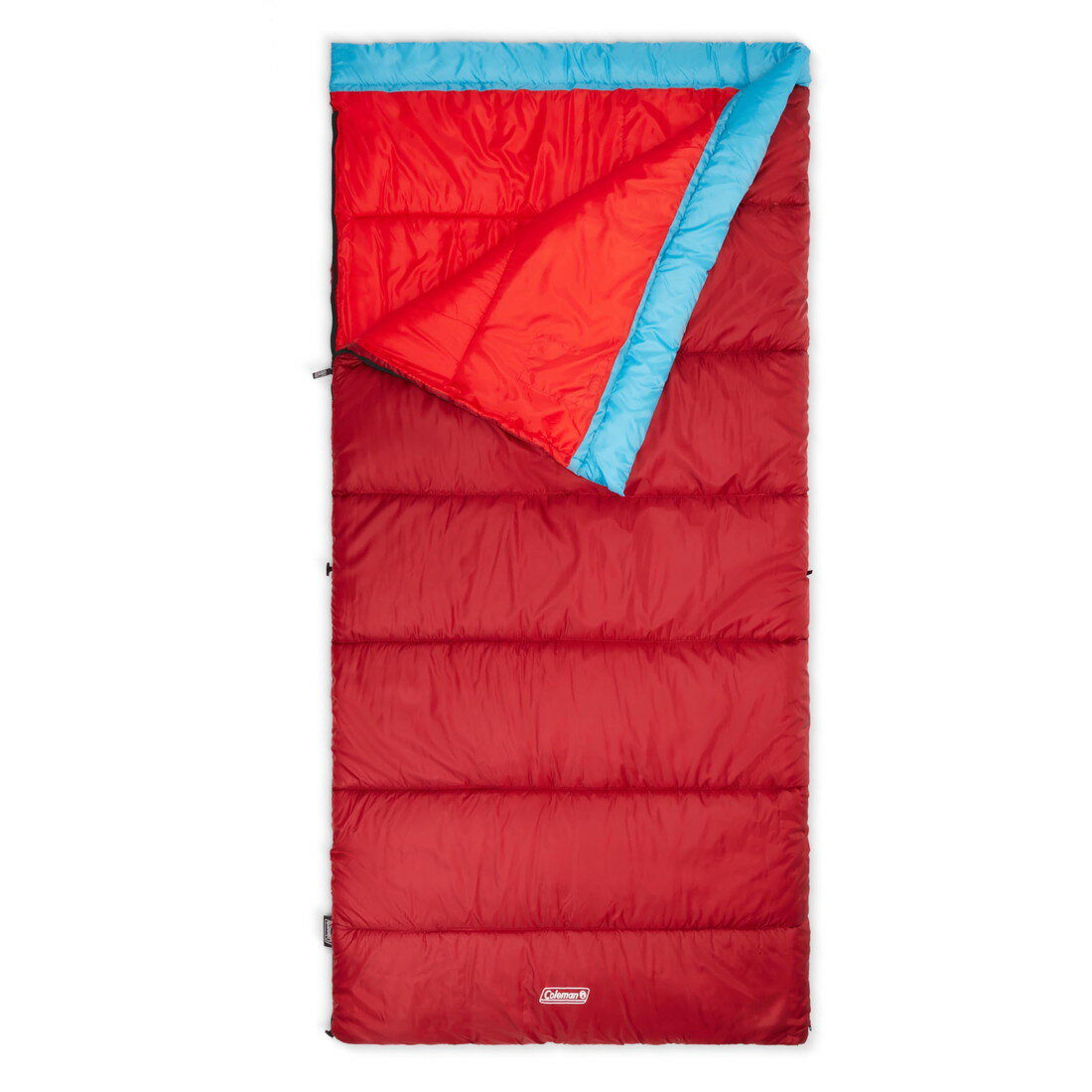 ColemanコールマンFlatlands 30 40 50degF 寝袋 100%リサイクル素材 Big & Tall