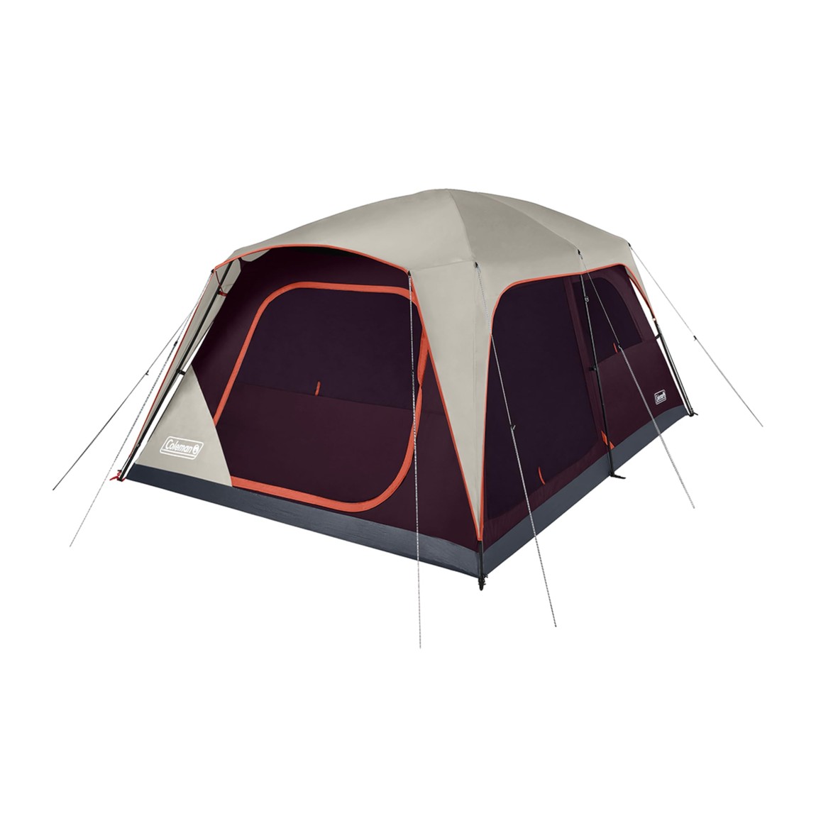 PRODUCT DETAILS Coleman スカイロッジ 10人用 テント スクリーンルーム ルームディバイダー付属【商品仕様】・ブランド：Coleman【取扱サイズ】・10人用【特徴】・ 取り外し可能なルームディバイダーと大型の窓を備えたスクリーンルームにより、居住空間を分けて使用可能です。・ 独自のウェザーテックシステムを採用し、浸水を防ぐ溶接コーナーと逆巻きの縫い目により防水性を高めています。・ 設営時サイズは約426cm × 304cmの広々とした設計で、クイーンサイズのエアベッドを最大4台まで設置できます。・ ポールとスリーブが色分けされているため、初心者でも直感的に設営が行える設計です。・ 通気性を確保する大型のドアオーニングや地面近くの換気口、電源コード引き込み用のEポートを備えています。 ■ 商品について 海外輸入品（説明書は英語表記の場合あり） ■ ご注意 ・掲載画像は実物に近い色味になるよう調整しておりますが、ご利用の環境により差異が生じる場合があります。・複数店舗で在庫を共有しているため、ご注文後に在庫切れとなる場合がございます。 ■ 納期について お届けの目安を必ずご確認ください。 海外正規ルート仕入れ品 海外ブランド ▼ 海外正規ブランド店 正規代理店 ▼ 当 店 ※本商品は並行輸入品です 製造元は正規品と同一のブランド・メーカーです。当店では海外正規ルートより仕入れた商品を取り扱っております。流通ルートが異なるのみで、商品自体に違いはございません。 ── 当店の商品について ── 正規品のみ取り扱い 海外正規店・正規代理店から商品を直接仕入れ、国内に輸入して販売しております。 日本未入荷・海外限定モデルも多数 日本未入荷・海外限定モデルも多数取り扱っております。サイズ・カラー違いや海外限定で販売された製品など、日本では手に入りにくいアイテムをお届けいたします。 お求めやすい価格の理由 海外市場での価格差や流通ルートの違いにより、国内販売価格よりお求めやすくなっております。品質はそのままに、よりお手頃な価格でお届けいたします。 安心保証 ご使用前に万が一、製品に不具合がございました場合は、交換または商品代金のご返金にて対応させていただきます。商品到着後5日以内にご連絡ください。 ご注意 海外からの輸入品となります。海外輸送のため、外箱に軽微なスレ等がある場合がございますが、商品本体には影響ございません。 ※在庫状況は仕入先の在庫情報をもとに出来る限り正確に表示しておりますが、取寄せ商品のため、タイミングによりご注文後に欠品・キャンセルとなる場合がございます。 お探しの商品がございましたら、お気軽にご相談ください。