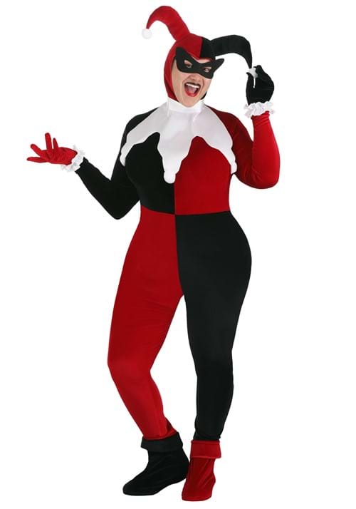 樂天商城 - 大きいサイズ デラックス ハーレイ・クイン コスチュームイベント ハロウィン コスプレ 大人女性