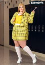 Clueless シェール 女性用 ハロウィンコスチューム 大きいサイズ