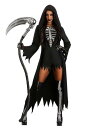 レディース セクシー グリムリーパー コスチュームイベント ハロウィン コスプレ 大人女性
