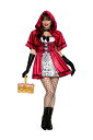 ゴシック赤ずきん 女性用コスチュームイベント ハロウィン コスプレ 大人女性