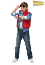 バック・トゥ・ザ・フューチャー 子供用 マーティ・マクフライ コスチューム ハロウィン コスプレ衣装(3)