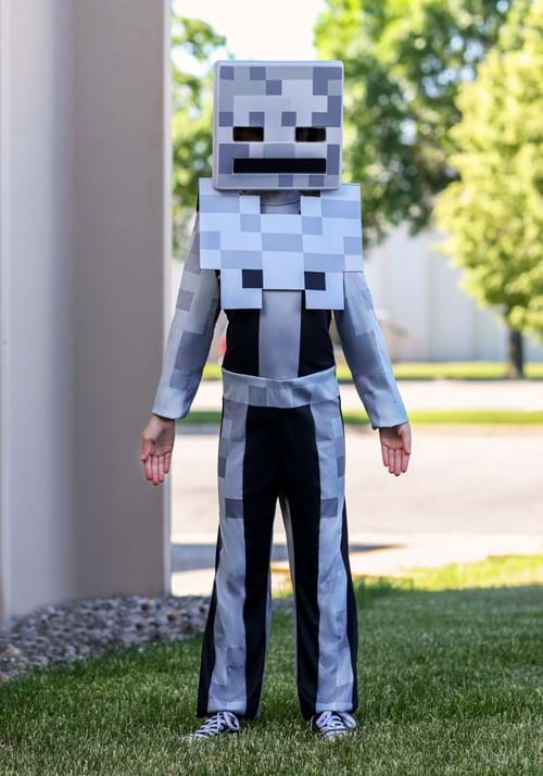 Rakuten - キッズ マインクラフト クラシック スケルトン コスチューム ハロウィン コスプレ衣装