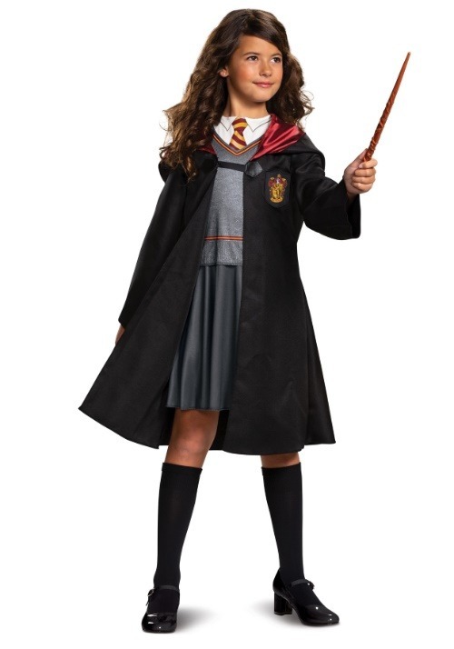 ハリーポッター 女の子用 ハーマイオニー クラシックコスチューム ハロウィン コスプレ衣装