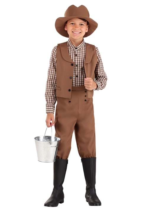 Rakuten - 子供用 西部開拓者 コスチューム ハロウィン コスプレ衣装