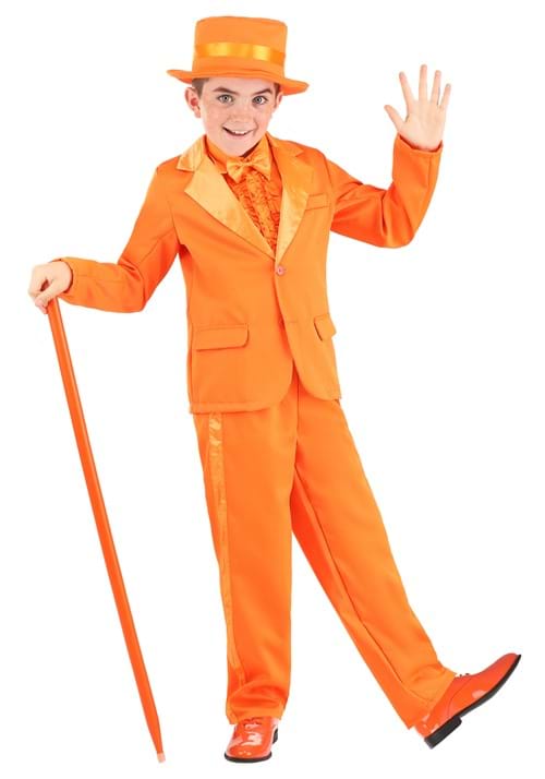 Rakuten - オレンジ タキシード 子供用コスチューム ハロウィン コスプレ衣装