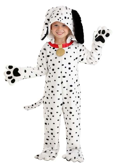 Rakuten - 幼児用 ぬいぐるみ ダルメシアン 子犬 ジャンプスーツ ハロウィン コスプレ衣装