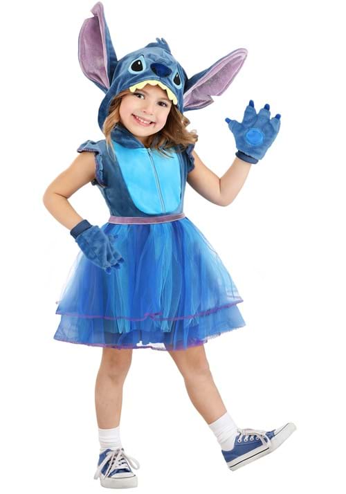 女の子用 幼児 ディズニー スティッチ コスチューム ドレス ハロウィン コスプレ衣装 basque-10048669 Basqueバスク サンプル画像2