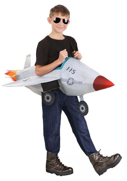 キッズ 乗り込み式 戦闘機 コスチューム ハロウィン コスプレ衣装