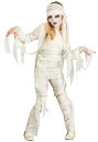 アンダー・ラップス ミイラ 女の子用コスチューム ハロウィン コスプレ衣装(3)
