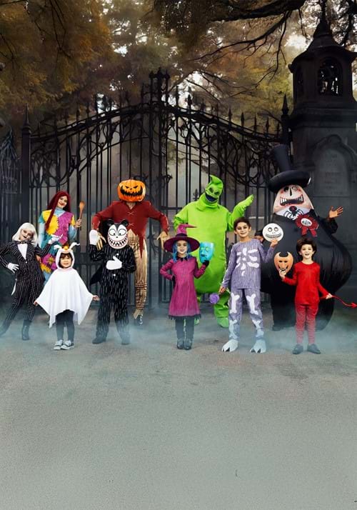 キッズ ナイトメアー・ビフォア・クリスマス ゼロ コスチューム ポンチョ ハロウィン コスプレ衣装 2