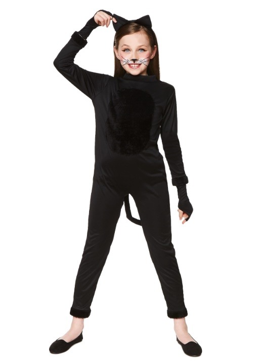 Rakuten - 女の子用 黒猫 コスチューム