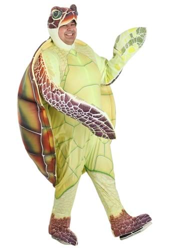 Costume - 大人用 プラスサイズ ウミガメ コスチューム イベント 仮装 ハロウィン コスプレ衣装