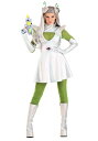 宇宙人コスチューム レディース 大人 女性 ハロウィン コスプレ衣装(3)