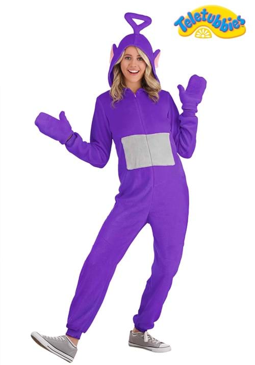 Rakuten - テレタビーズ ティンキー・ウィンキー ジャンプスーツ コスチューム アダルト 大人 女性 ハロウィン コスプレ衣装
