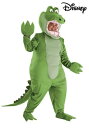 プラスサイズ メンズ ディズニー ピーターパン チクタクワニ コスチューム イベント 仮装 ハロウィン コスプレ衣装