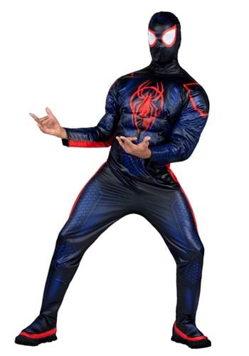 樂天商城 - マイルス・モラレス 大人用コスチューム イベント 仮装 ハロウィン コスプレ衣装