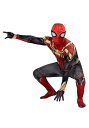 スパイダーマン:ノー・ウェイ・ホーム メンズ スパイダーマン コスチューム イベント 仮装 ハロウィン コスプレ衣装