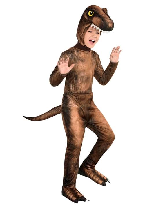 Rakuten - ジュラシック T-REX ジャンプスーツ 男の子用 コスチューム キッズ 子供用 ハロウィンコスプレ