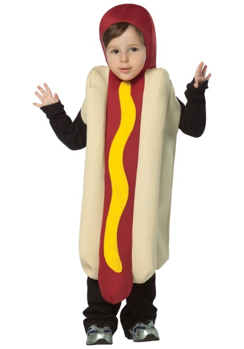 Rakuten - ホットドッグ トドラー用 コスチューム キッズ 子供用 ハロウィンコスプレ