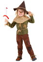 オズの魔法使い かかし トドラー 幼児用 コスチューム ハロウィン 衣装 仮装 コスプレ 5点セット