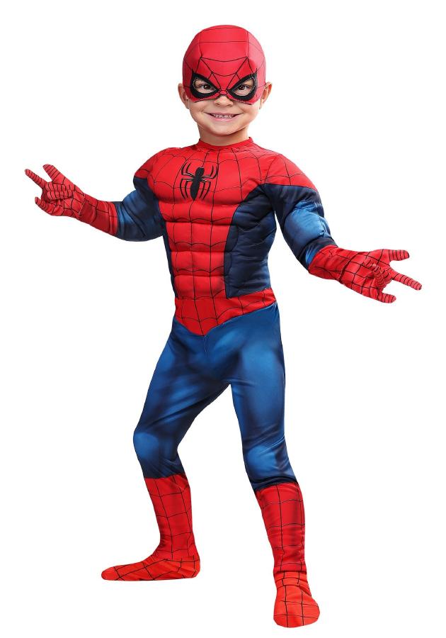 マーベル スパイダーマン トドラー用 幼児用 コスチューム ハロウィン 衣装 仮装 コスプレ 2点セット