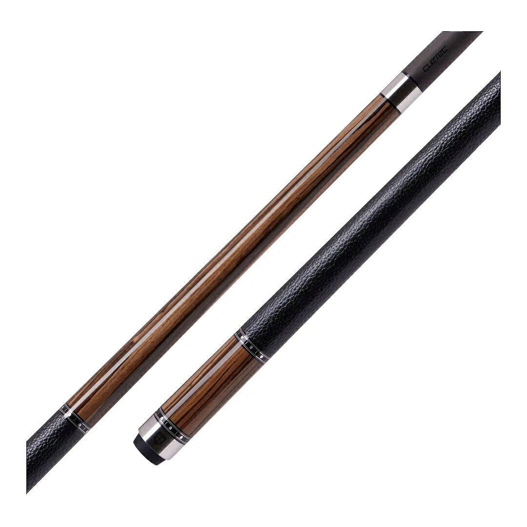 Cuetec Cynergy Truewood Ebony II プレーキュー エボニー材 本革レザーラップ カーボンシャフト搭載