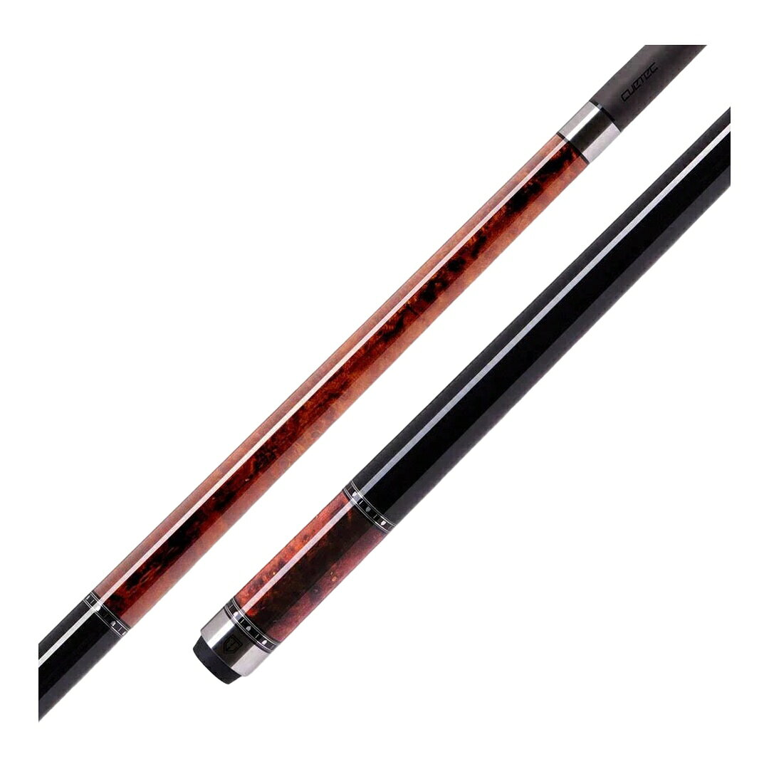 Cuetec Cynergy Truewood Mappa Burl 2 プレーキュー カーボンシャフト搭載 マッパバール材 ウッドグリップ 3/8-14ジョイント ビリヤードキュー