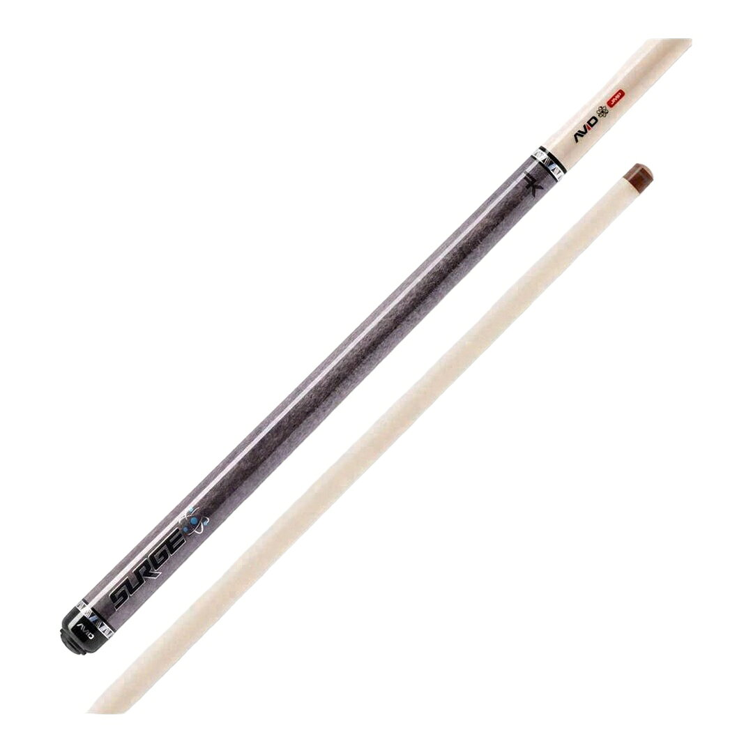 Cuetec Avid Surge Gray ジャンプキュー ウッドカーボンコンポジット ノーラップ 3/8-14ジョイント